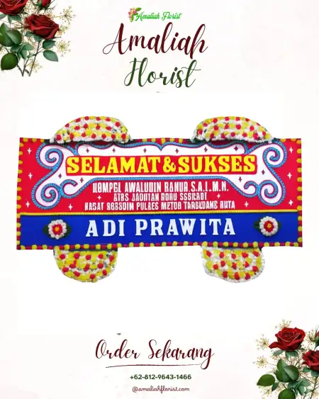 Papan Bunga Ucapan Selamat Sejangkung