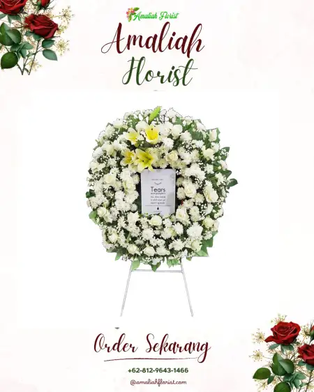 Krans Bunga Duka Sejangkung