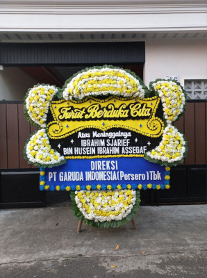 Papan Bunga Duka di Sejangkung